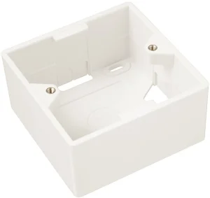 Modul French style Solarix 45x45mm pro 2 keystony přímý bílý - obrázek 2