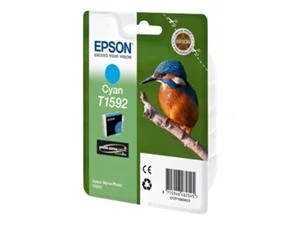 Inkoustová náplň EPSON T1592 azurová 17 ml
