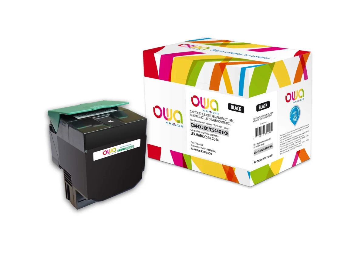 Toner Lexmark C544X2KG černý 6000 stran (OWA Armor)