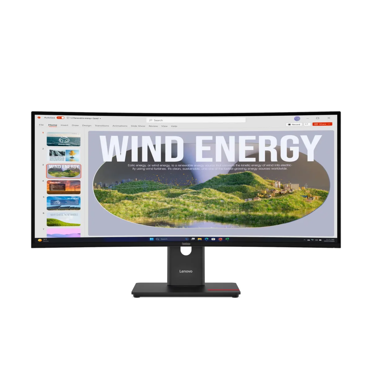 Lenovo ThinkVision T34WD-40 34" VA wQHD 120Hz 4ms