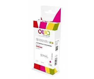 WECARE ARMOR ink kompatibilní s CANON CLi-571XLM, červená/magenta