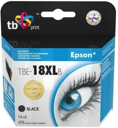 Ink. kazeta TB kompat. s Epson T1811 Bk 100% New