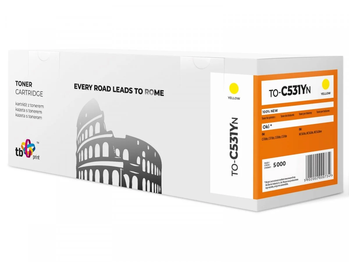 Toner Ricoh C531 žlutý 5000 stran TB kompatibilní