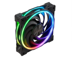 přídavný ventilátor Akasa SOHO AR LED 12 cm RGB - obrázek 2