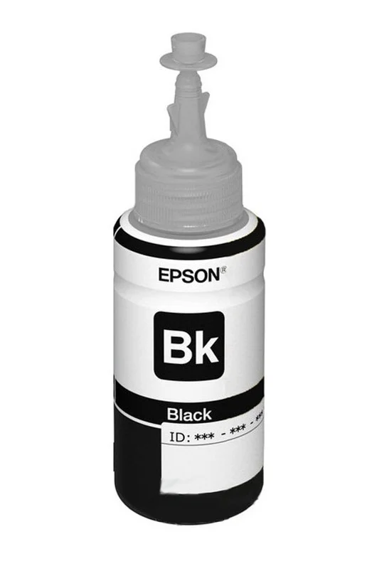 Inkoustová náplň Epson T6731 černá 70 ml L800