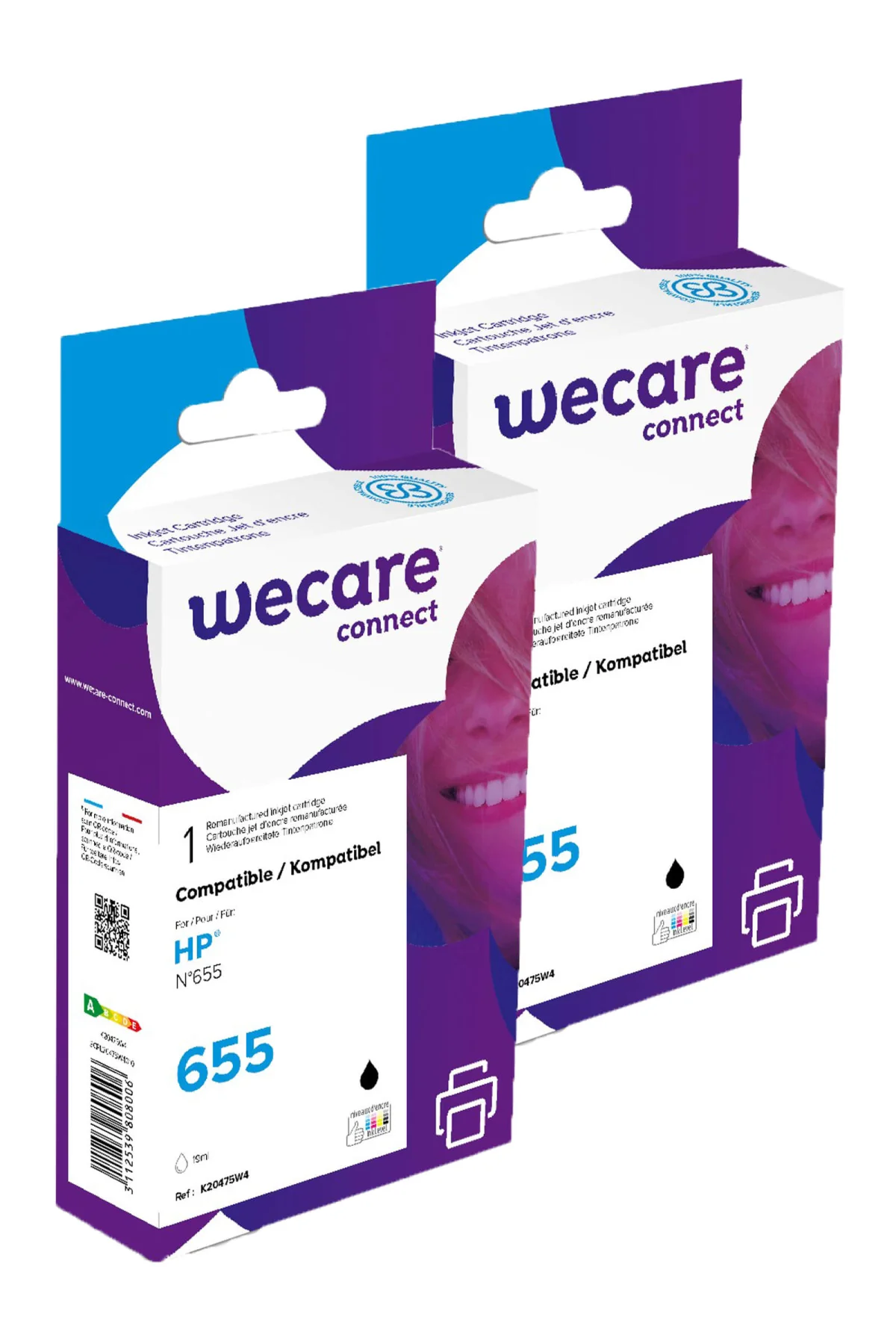 Inkoustová náplň HP CZ109AE černá 2x19 ml sada (ARMOR)