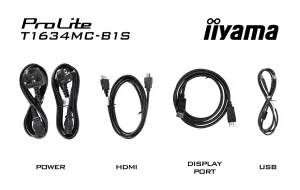 16" iiyama T1634MC-B1S: PCAP,FHD,HDMI,DP - obrázek 5