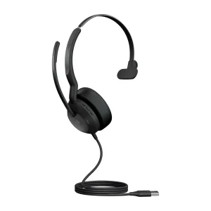 Jabra Evolve2 50/Mono/ANC/USB/Drát/BT/Bezdrát/MS/Černá - obrázek 3