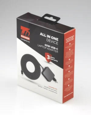 T6 Power univerzální adaptér k notebooku 65W USB-C - obrázek 4