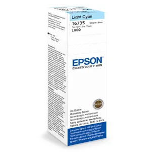 Inkoustová náplň Epson T6735 světle azurová 70 ml