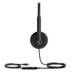 Yealink UH34 Lite Dual náhlavní souprava na obě uši s USB konektorem pro Teams - obrázek 2