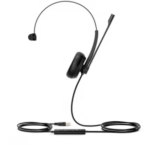 Yealink UH34 Mono náhlavní souprava na jedno ucho s USB konektorem - obrázek 3