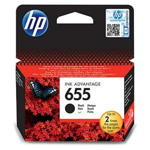 Inkoustová náplň HP 655 CZ109AE černá 14 ml
