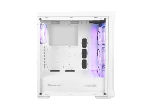 Počítačová skříň Genesis IRID 505 ARGB V2/Midi Tower/Transpar./Bílá - obrázek 5