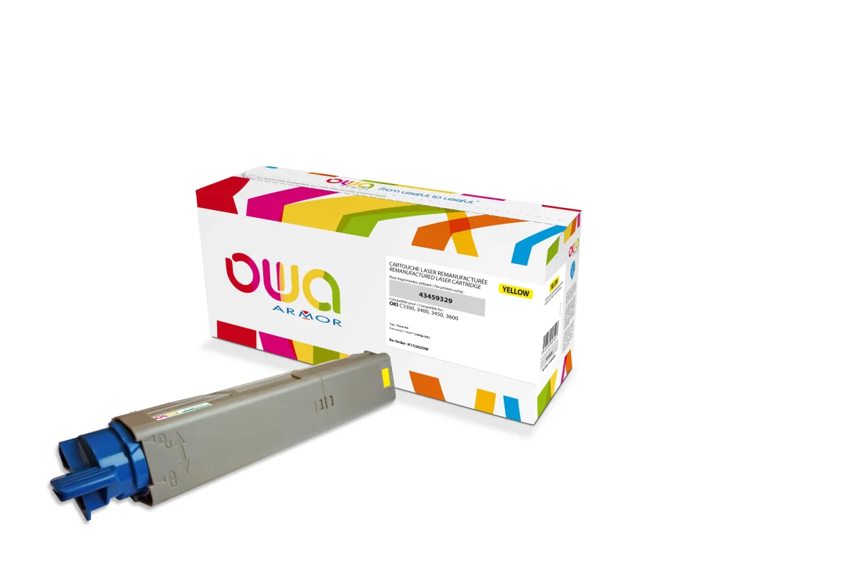 Toner OKI 43459329 žlutý 2500 stran (Armor)