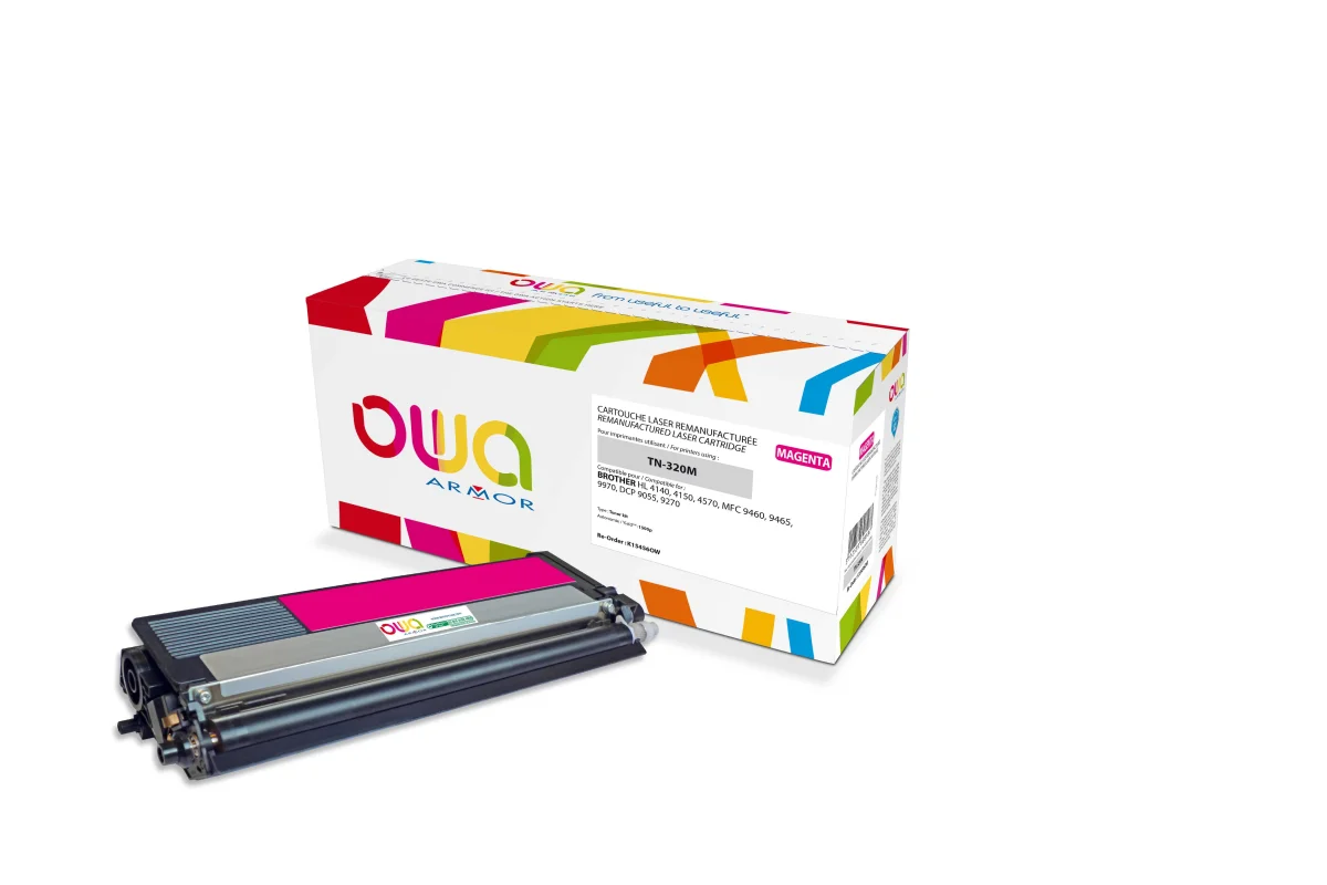 Toner Brother TN-320M purpurový 1500 stran (OWA Armor)