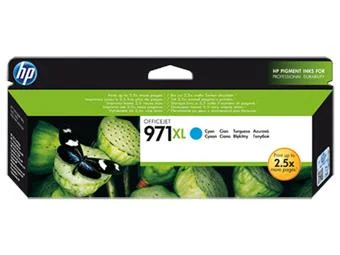Inkoustová náplň HP 971XL azurová 86,5 ml CN626AE