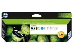 Inkoustová náplň HP 971XL azurová CN626AE
