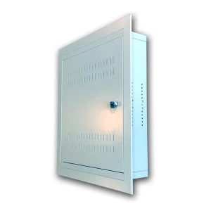 Datacom 19" rozvaděč pod omítku 4U+2U/150mm plech - obrázek 4