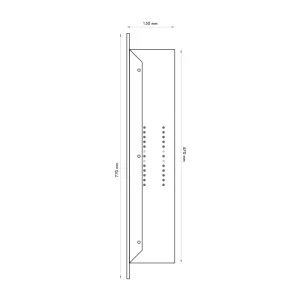 Datacom 19" rozvaděč pod omítku 4U+2U/150mm plech - obrázek 8