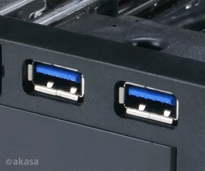 AKASA Lokstor M51 - 2.5" a 3.5" HDD rack do 5,25" - obrázek 3