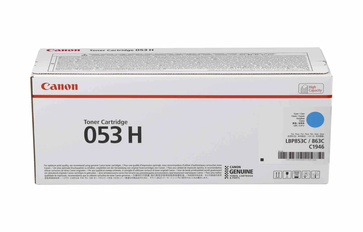 Toner Canon CRG-053H azurový 32000 stran