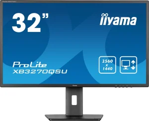 iiyama ProLite XB3270QSU-B1 31,5" IPS QHD 100Hz 3ms Monitor