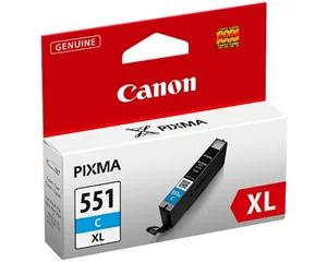 Inkoustová náplň Canon CLI-551 XL azurová