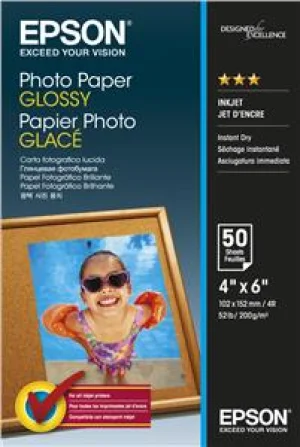 EPSON Photo Paper Glossy 10x15cm 50 listů