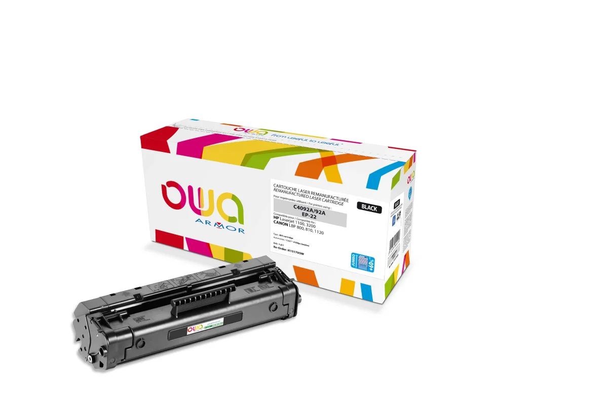Toner HP LJ 1100 C4092A černý 4100 stran JUMBO (ARMOR)