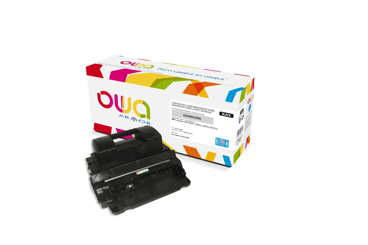 Toner HP CE390X černý 32000 stran LaserJet M60x (OWA Armor)