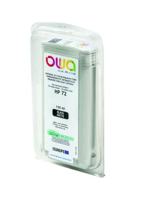 Inkoustová náplň HP DJ T1100 C9403A černá mat 130 ml (ARMOR)
