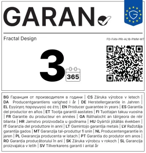 Fractal Design Prisma AL-18 ARGB PWM White - obrázek 10