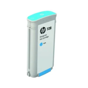 Inkoustová náplň HP 728 azurová 130 ml