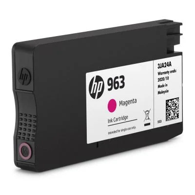 Inkoustová náplň HP 963 purpurová 3JA24AE