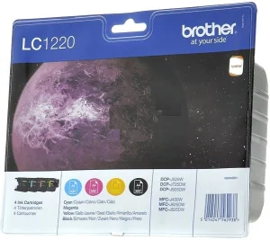 Inkoustová náplň Brother LC-1220VALBP multipack 4ks