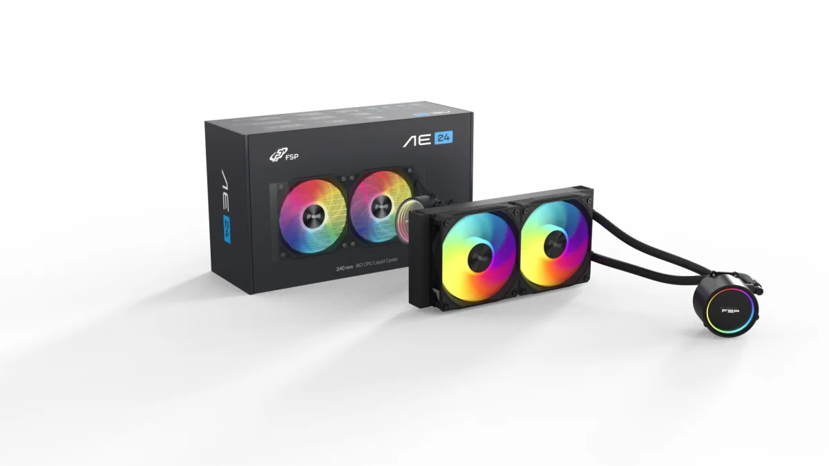 FSP Vodní chlazení AE24-B, Black