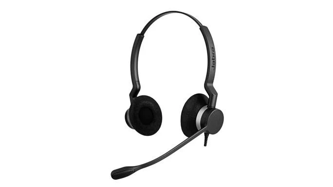 Jabra BIZ 2300/Stereo/USB/Drát/Černá