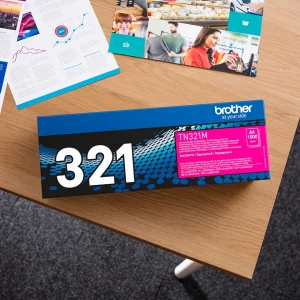 Brother TN-321M, toner magenta, 1 500 str. - obrázek 2