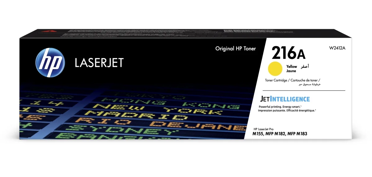 Toner HP W2412A žlutý 850 stran 216A