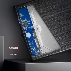AXAGON EE35-XA3, USB 3.2 Gen 1 - SATA, 3.5" externí ALINE box - obrázek 3