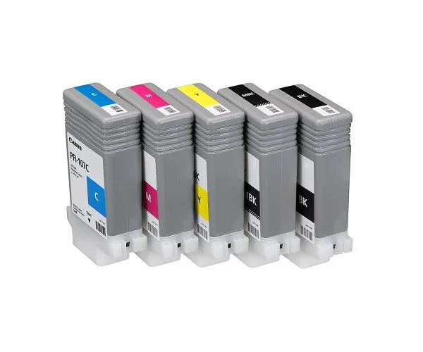 Inkoustová náplň Canon PFI-107 černá 130 ml iPF670