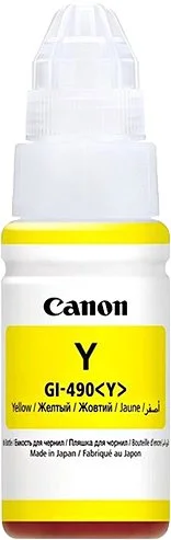 Inkoustová náplň Canon GI-490 žlutá 70 ml