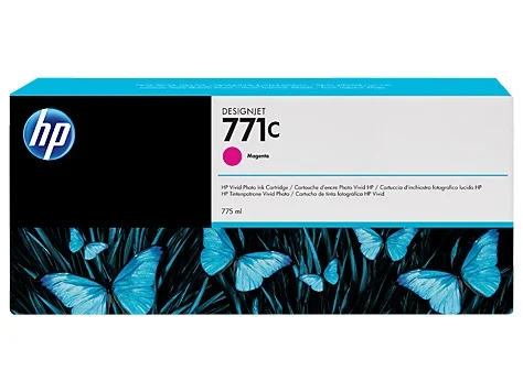 Inkoustová náplň HP č. 771C purpurová