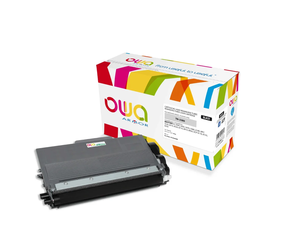 Toner Brother TN3380 černý 8000 stran (OWA Armor)