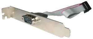 Gembird DB9 serial port receptacle on bracket - obrázek 2