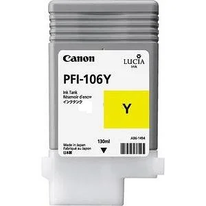 Inkoustová náplň Canon PFI-106 žlutá 130 ml
