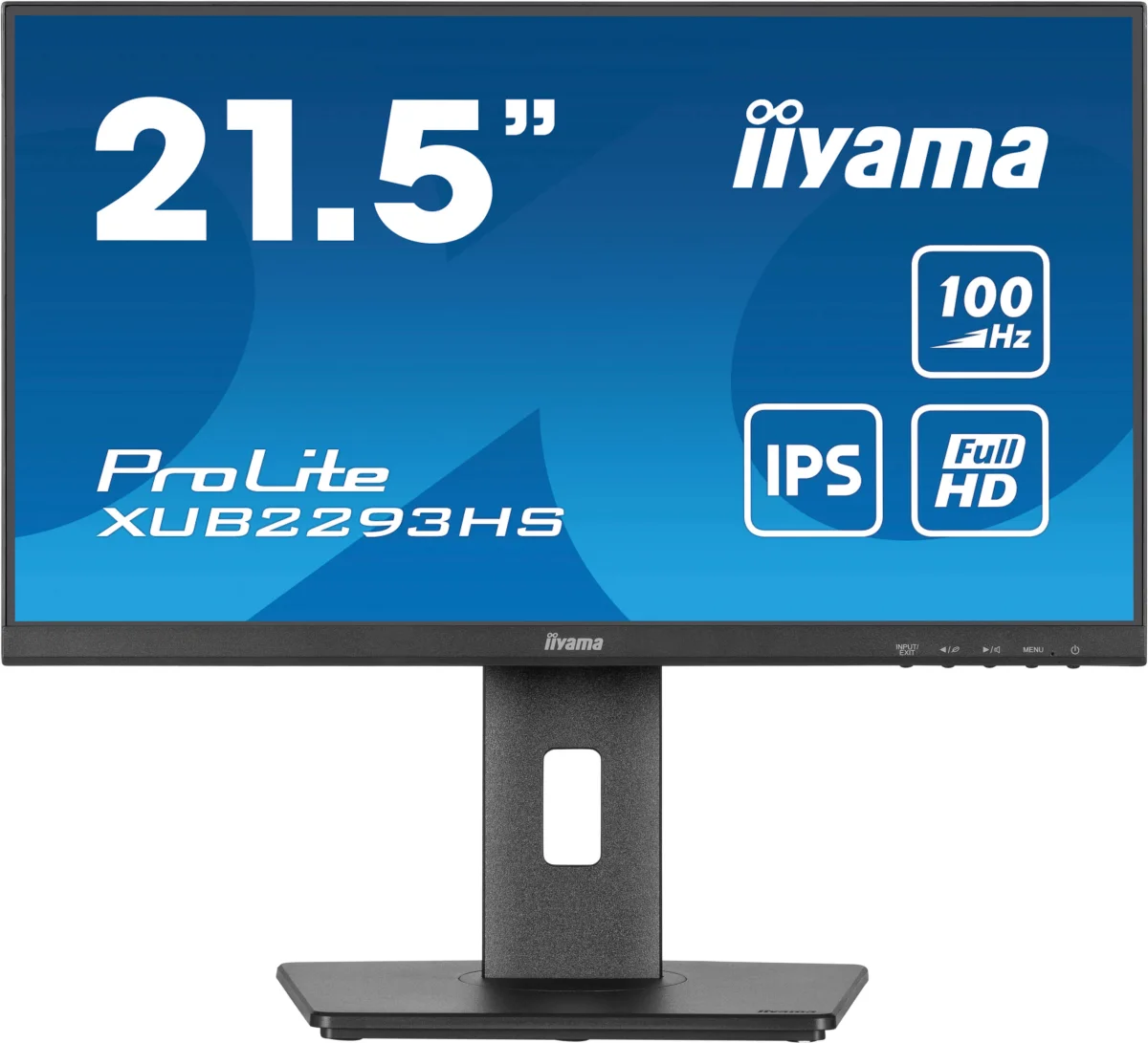 IIYAMA ProLite XUB2293HS-B6 21,5" IPS FHD 100Hz 1ms