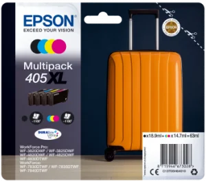 Epson Multipack 4 Colours 405XL DURABrite Ultra Ink