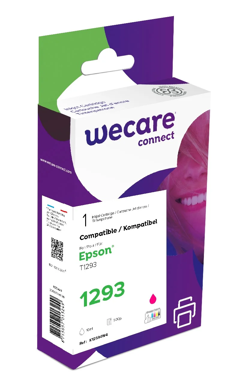 Inkoustová náplň EPSON C13T12934012 purpurová 10 ml (ARMOR)